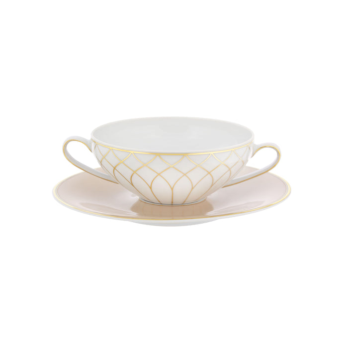 Terrace Consomme Cup & Saucer, Set of 2