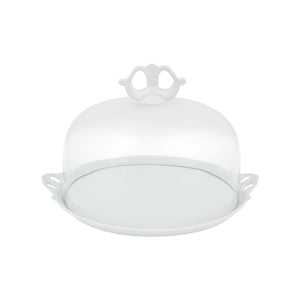 Boleira Covered Cake Plate