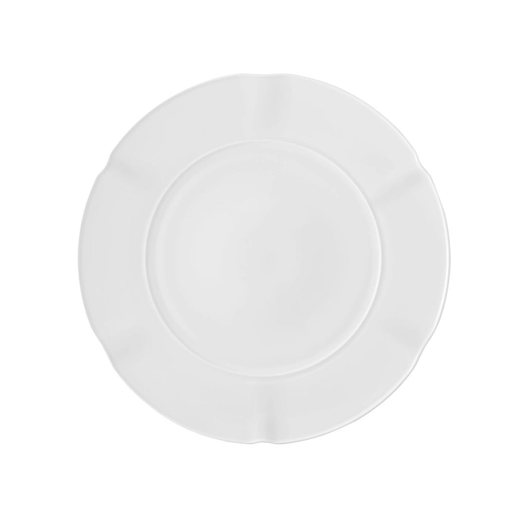 Crown White Dinner Plate, Set of 4