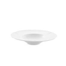 Load image into Gallery viewer, Crown White Soup Plate, Set of 4