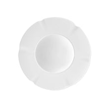 Load image into Gallery viewer, Crown White Soup Plate, Set of 4