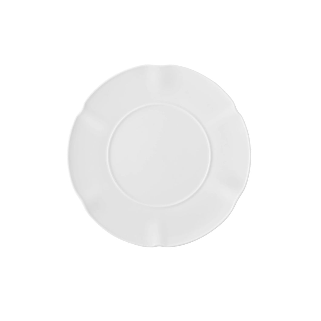 Crown White Bread & Butter Plate, Set of 4