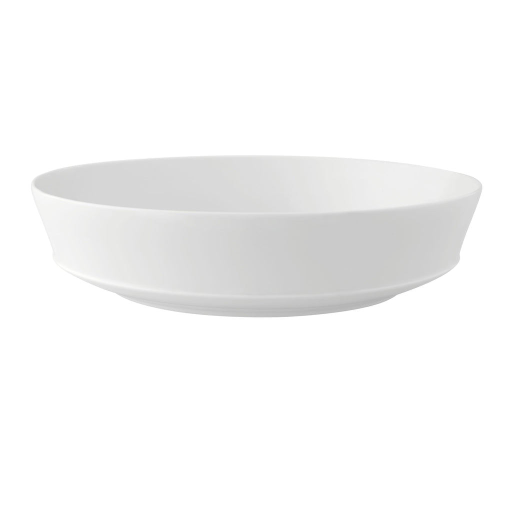 Crown White Pasta Bowl