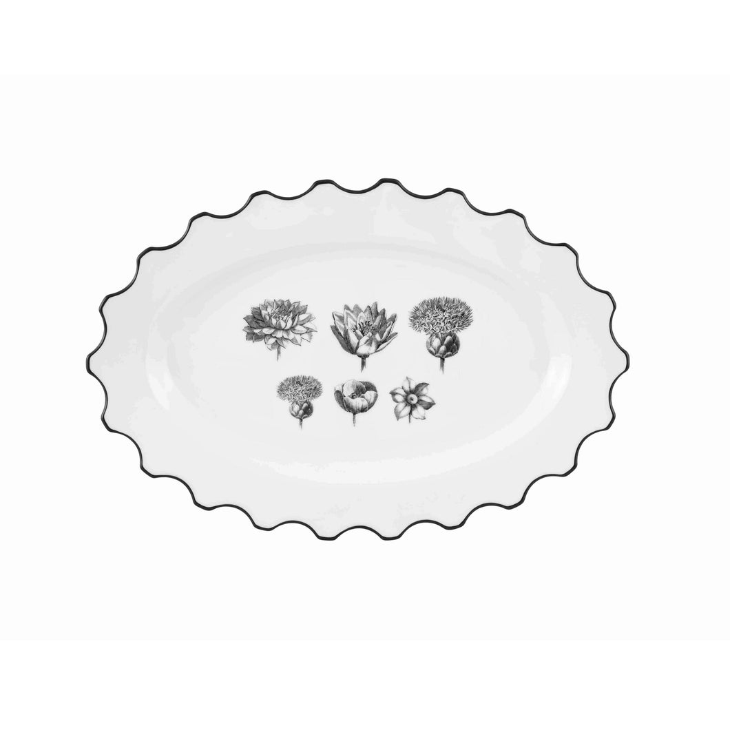 Herbariae by Christian Lacroix Oval Platter