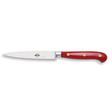 Load image into Gallery viewer, Red Insieme Kitchen Knife Set, 5 Knives