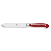 Load image into Gallery viewer, Red Insieme Kitchen Knife Set, 5 Knives