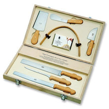 Load image into Gallery viewer, Boxwood Italiani Cheese Knife Set, 7 Knives