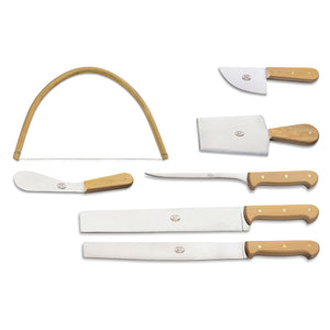 Boxwood Italiani Cheese Knife Set, 7 Knives