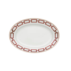 Catene Scarlatto Large Oval Platter