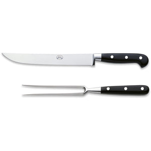 Black Lucite Carving Set