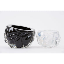 Load image into Gallery viewer, Black Cut Vase