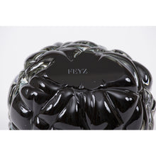Load image into Gallery viewer, Black Cut Vase