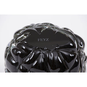 Black Cut Vase