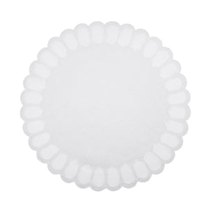 Zurbano White Placemat, Set of 4