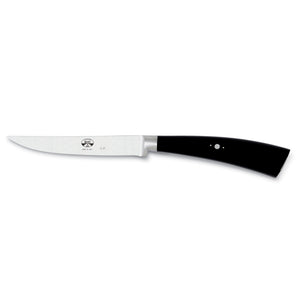 Black Lucite Plenum Steak Knife Set, 6 Knives