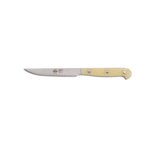 Load image into Gallery viewer, White Lucite Coltello Steak Knife Set, 6 Knives