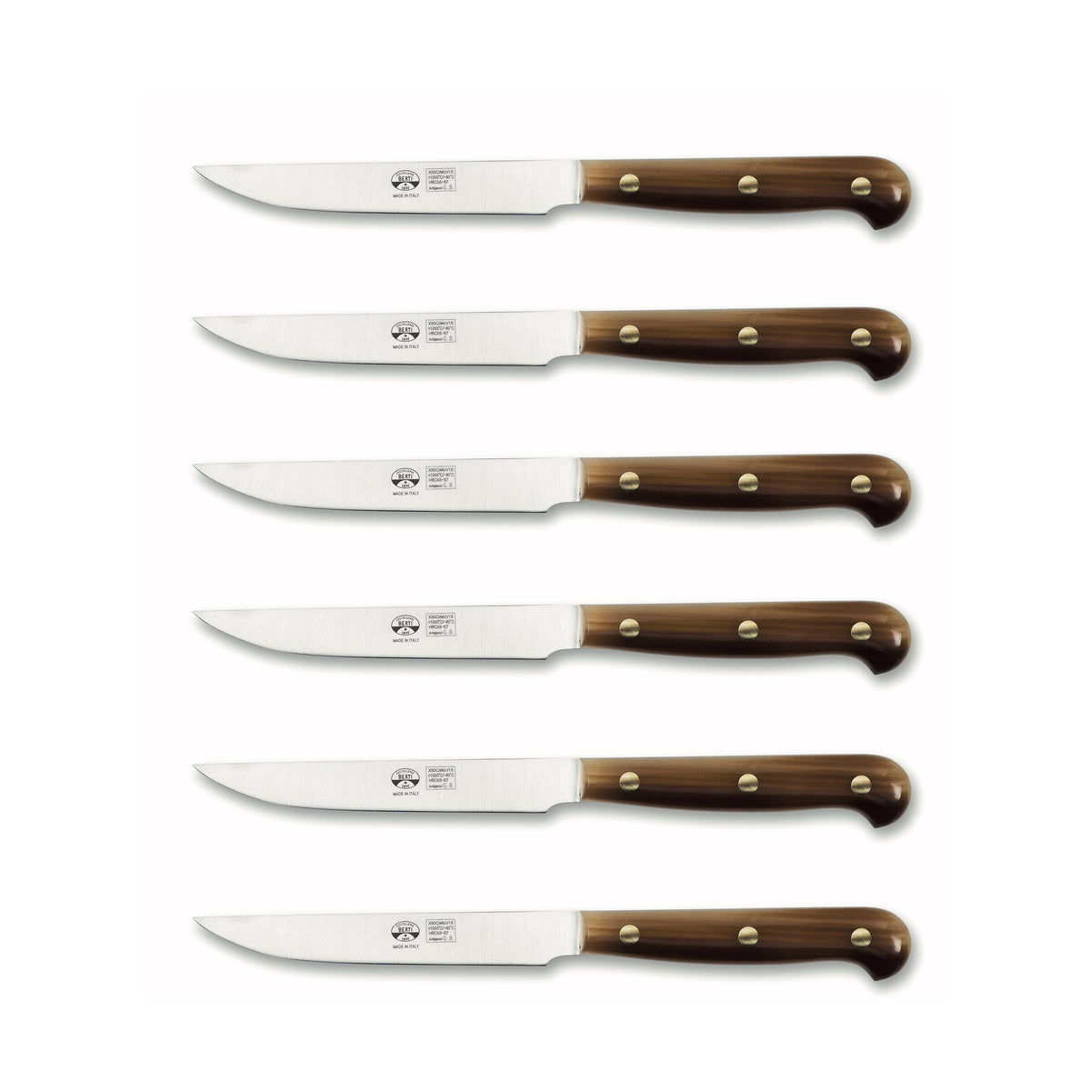 Coltellerie Berti - Coltello Steak Knife (Set of 6) - Cornotech