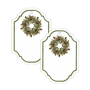Holiday Crown Gift Tag, Set of 12