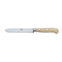 Load image into Gallery viewer, White Lucite Tomato Knife