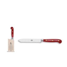 Load image into Gallery viewer, Red Lucite Tomato Knife