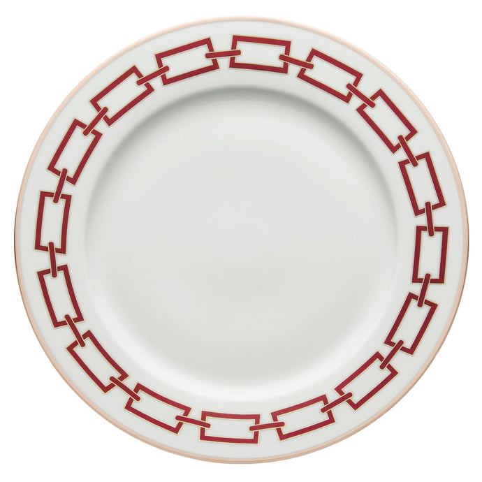 Catene Scarlatto Round Flat Platter