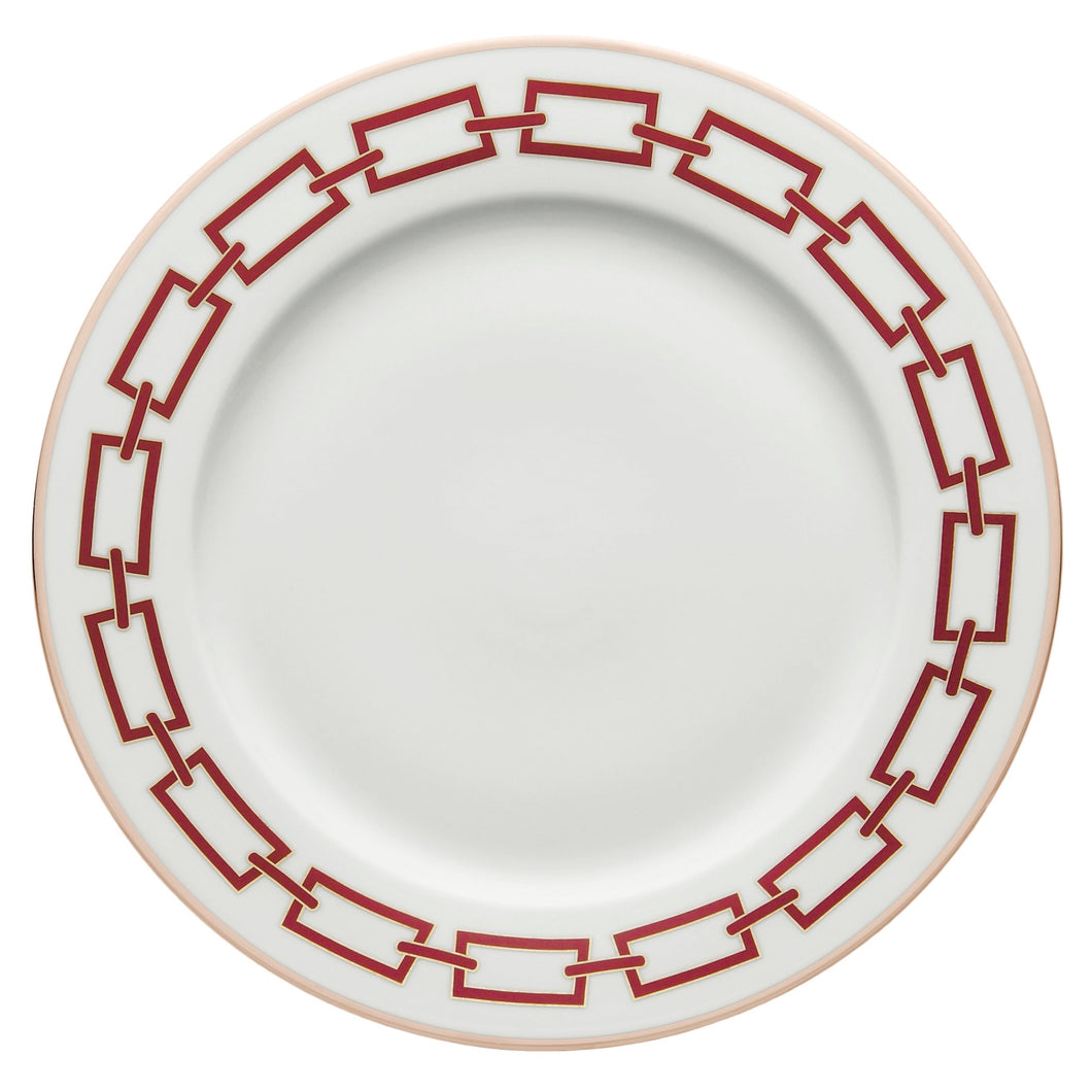 Catene Scarlatto Round Flat Platter