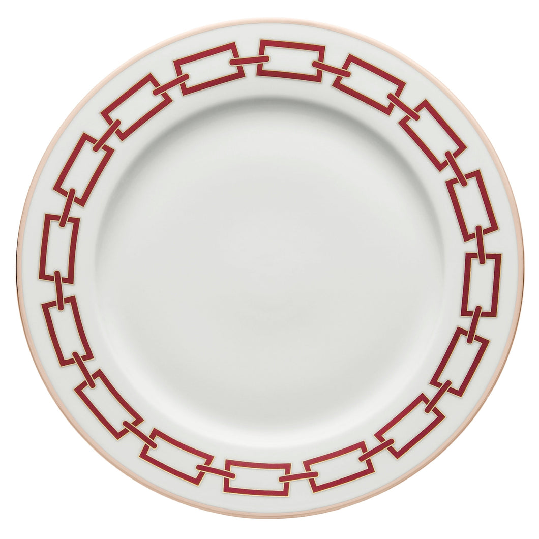 Catene Scarlatto Round Flat Platter