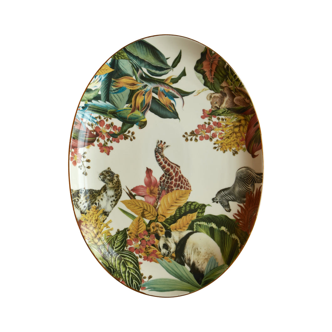 Animalia Oval Platter