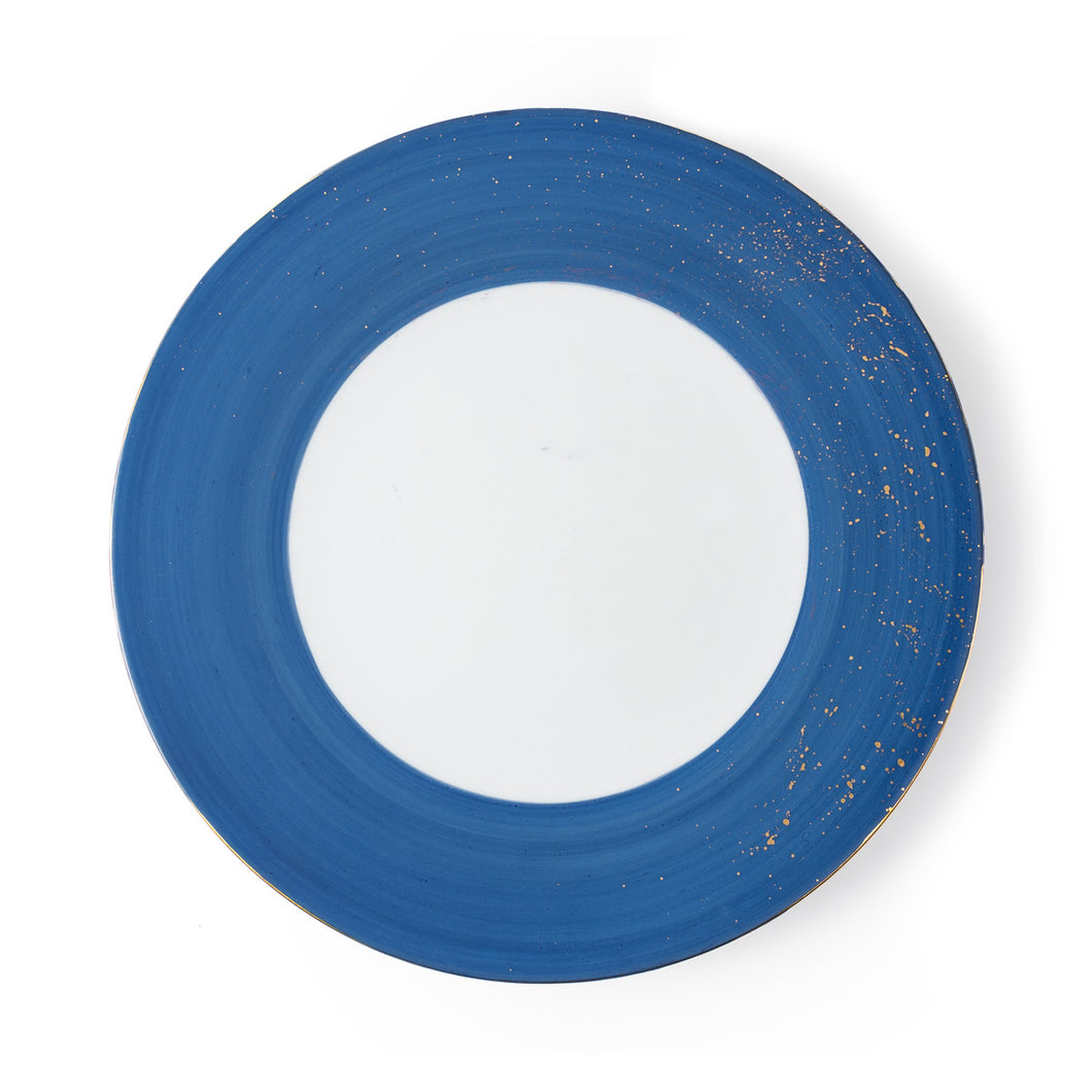 Golden Blue Charger Plate