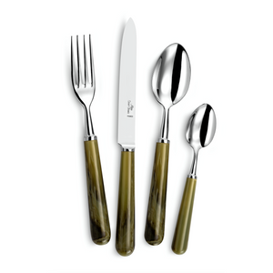 Basic Marble Flatware Set, 5 Pieces