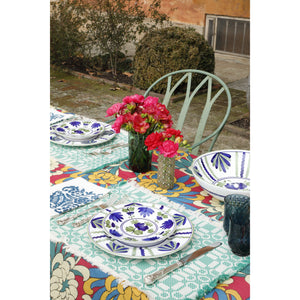 Blossom Blue Oval Platter