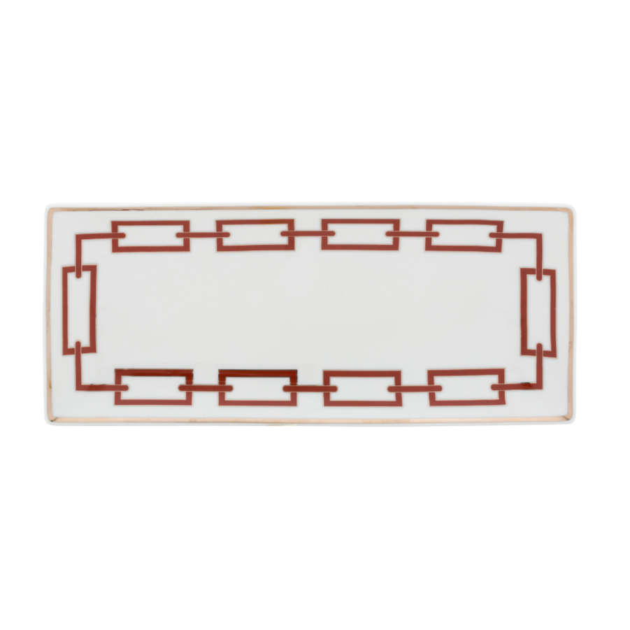 Catene Scarlatto Rectangular Platter