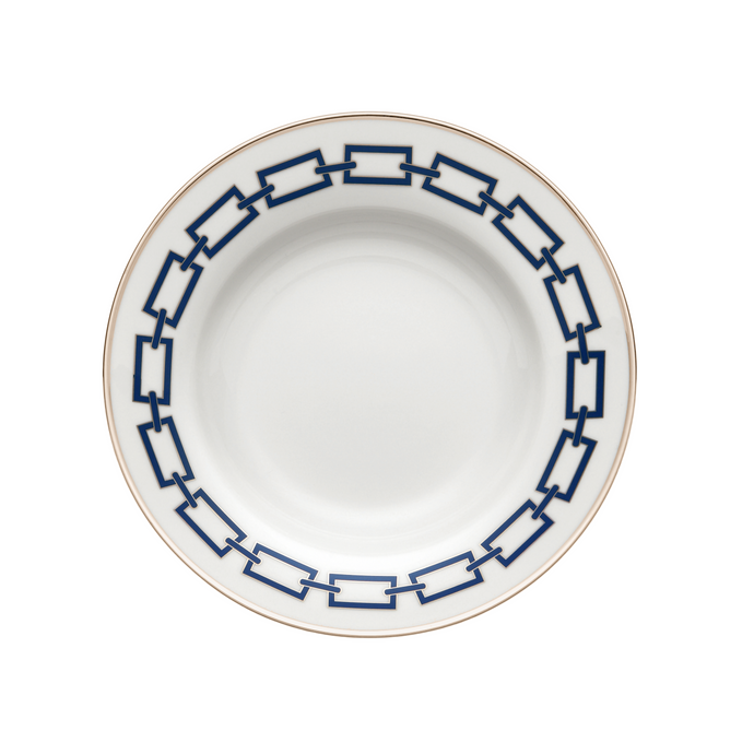 Catene Zaffiro Soup Plate, Set of 2