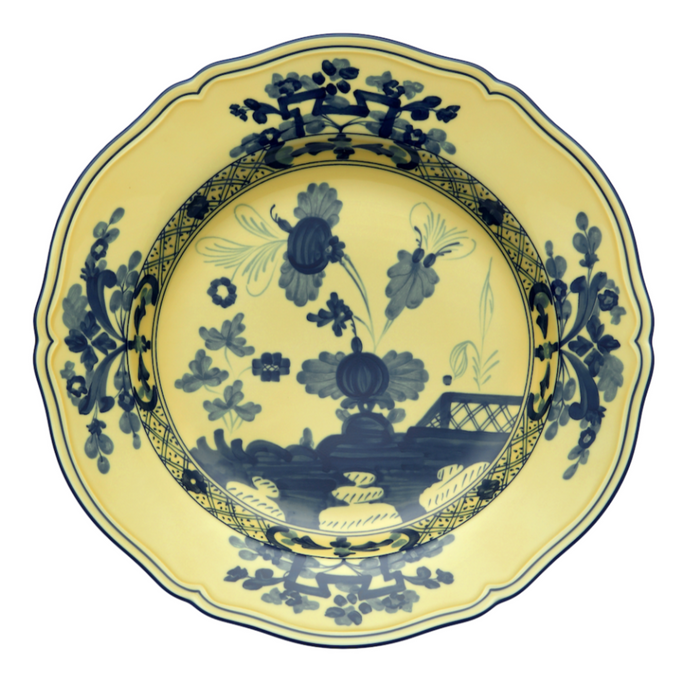 Oriente Italiano Citrino Round Flat Platter