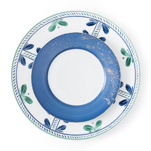 Load image into Gallery viewer, Golden Blue Dessert Plate