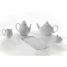 Load image into Gallery viewer, Nymphea White Teapot