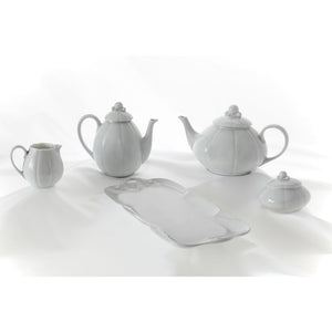 Nymphea White Teapot