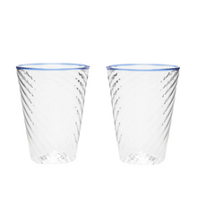 Load image into Gallery viewer, Cosima Blue Highball, Set of 6