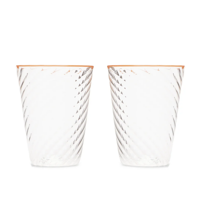 Cosima Orange Highball, Set of 6