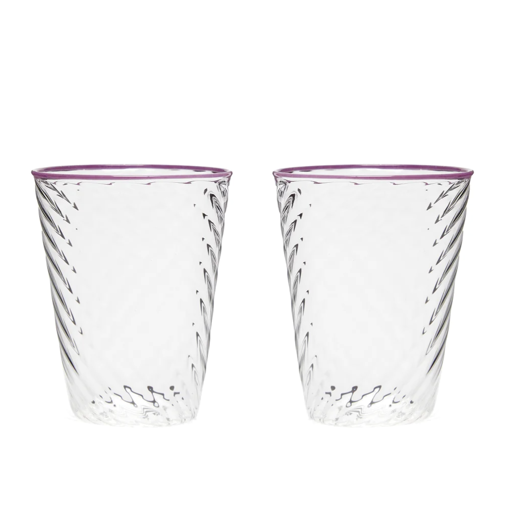 Cosima Purple Highball, Set of 6