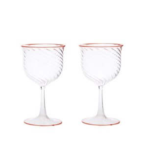 Cosima Orange Highball, Set of 6