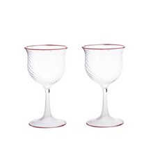 Load image into Gallery viewer, Cosima Red Highball, Set of 6