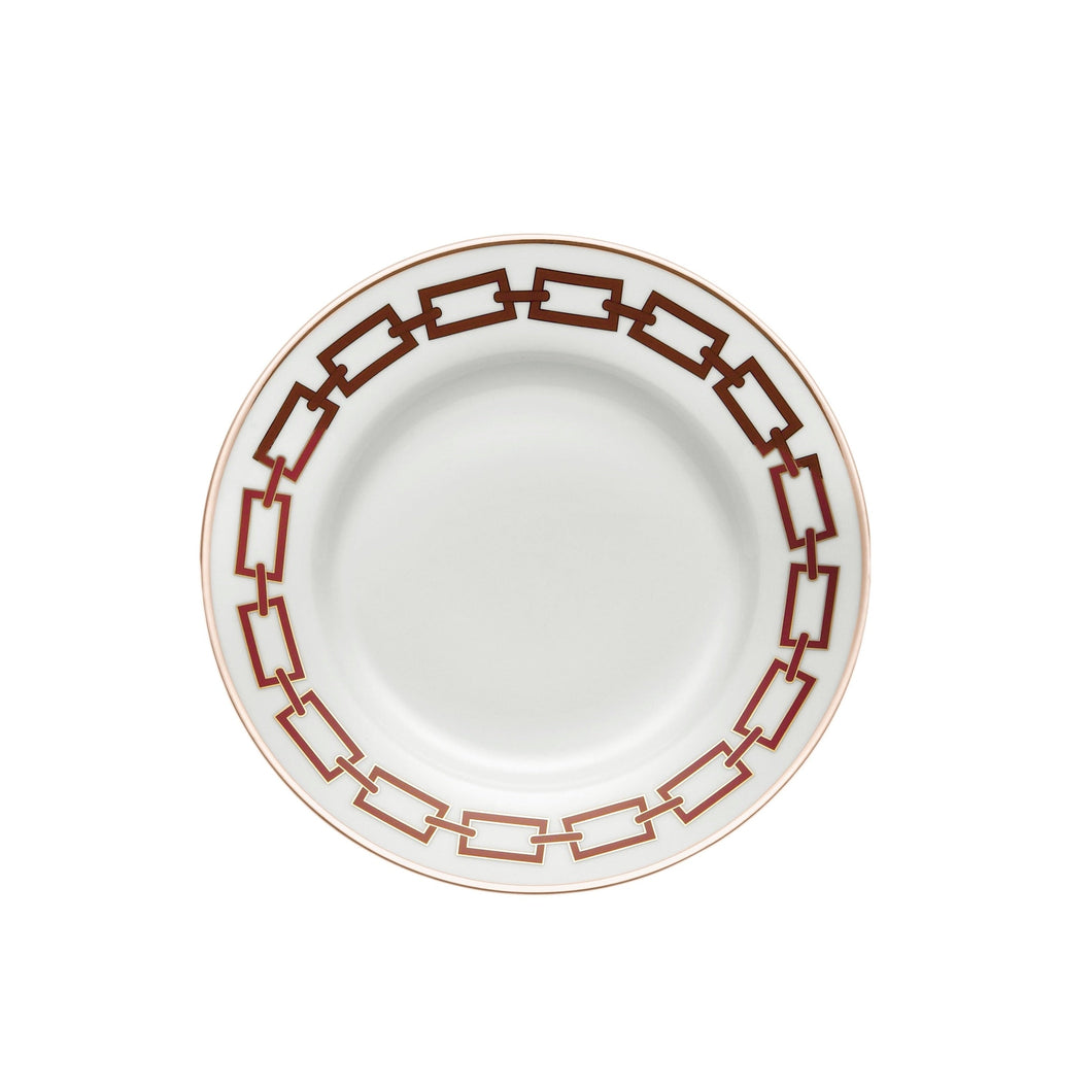 Catene Scarlatto Dessert Plate, Set of 2