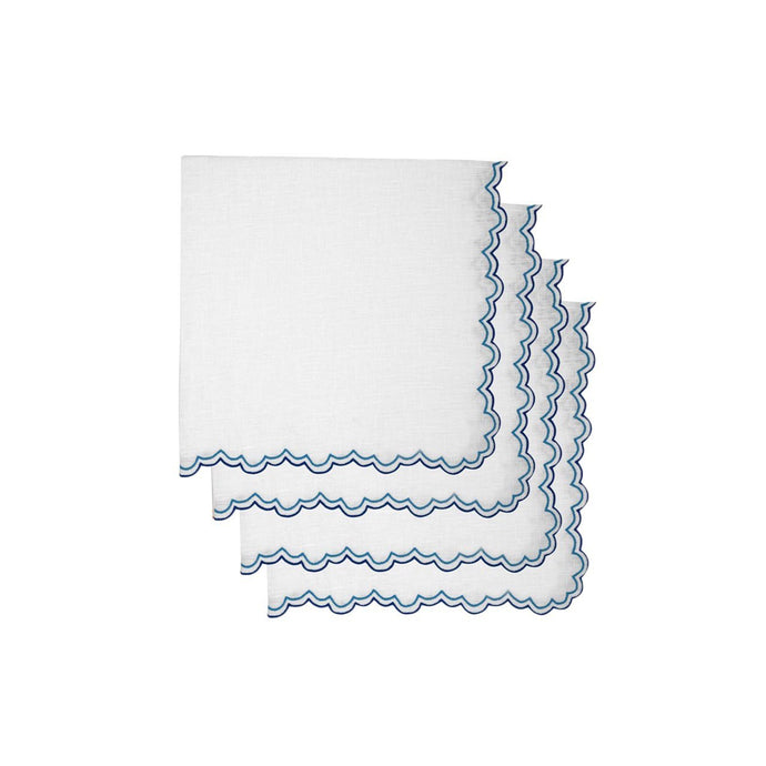 Escamas Azul Napkin, Set of 4