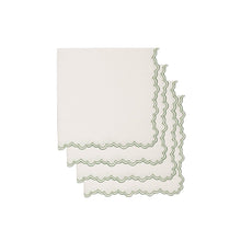 Load image into Gallery viewer, Escamas Verde Napkin, Set of 4