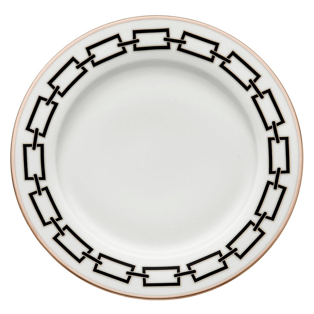 Catene Nero Round Flat Platter