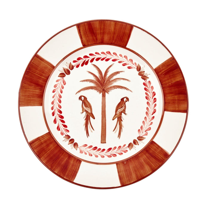 Macao Old Magenta Dinner Plate, Set of 2