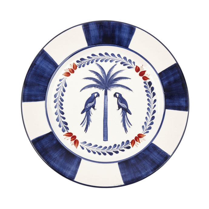 Macao Navy Blue Dinner Plate, Set of 2