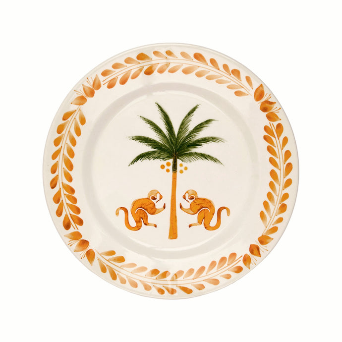 Saimiri Mustard Dessert Plate, Set of 6