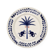 Load image into Gallery viewer, Saimiri Navy Blue Dessert Plate, Set of 2